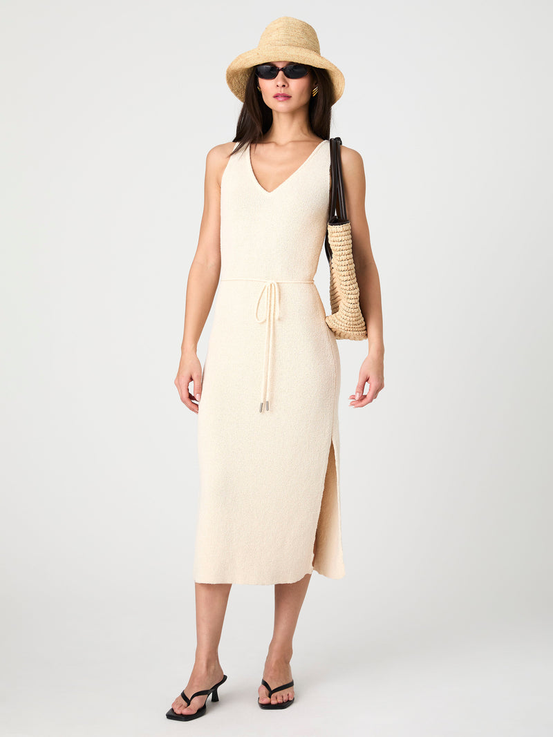 Terry Spun Midi Dress