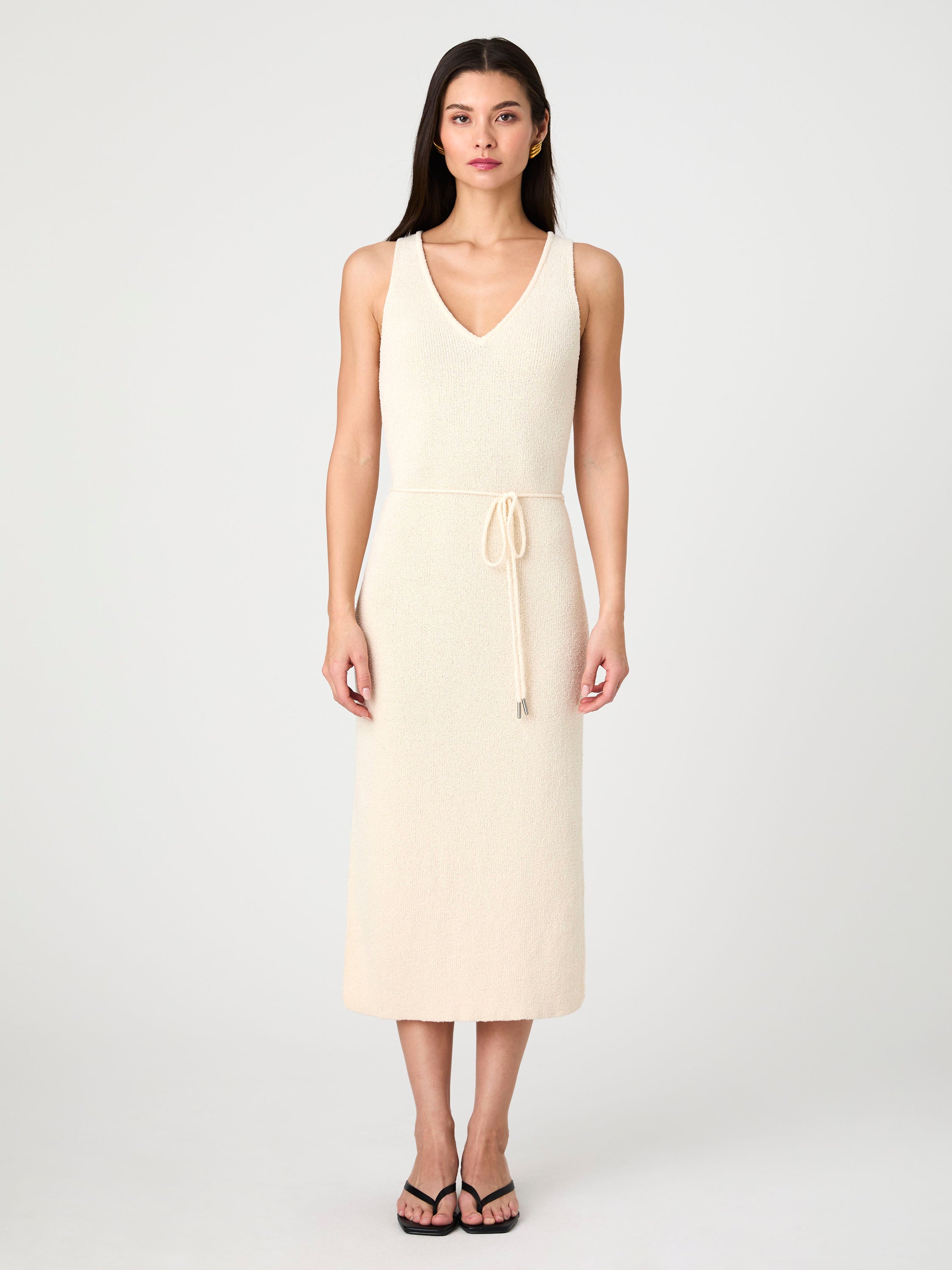 Terry Spun Midi Dress