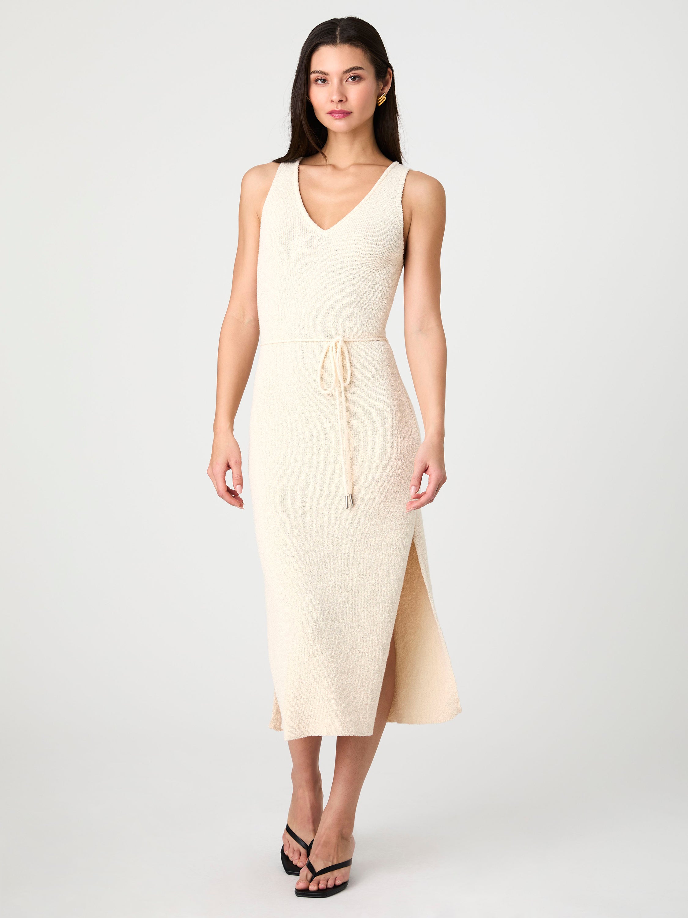 Terry Spun Midi Dress