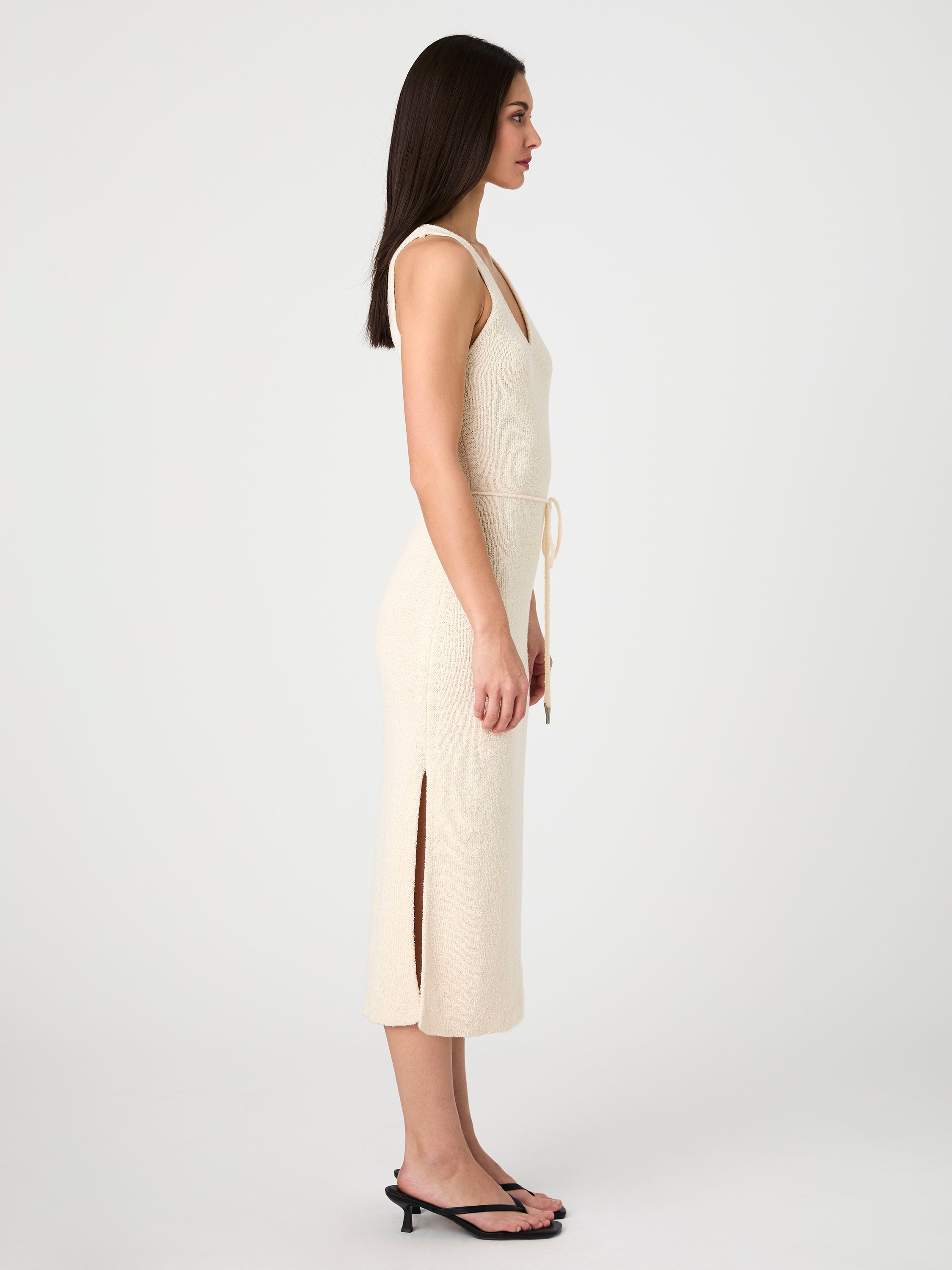 Terry Spun Midi Dress