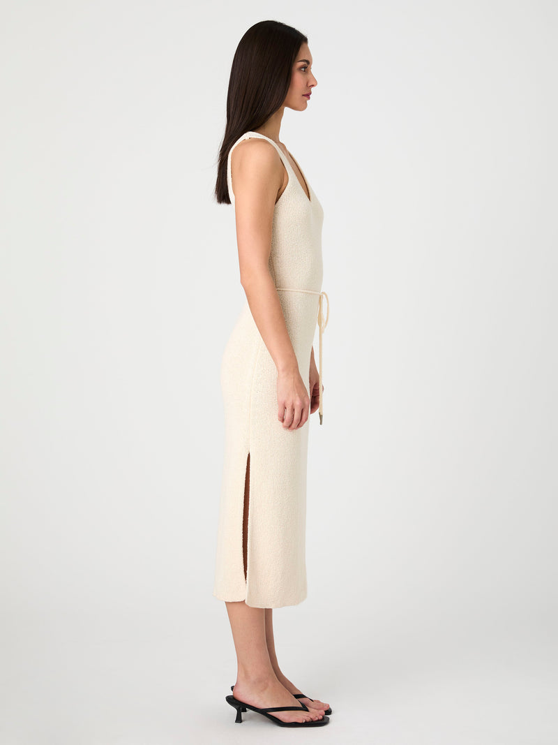 Terry Spun Midi Dress