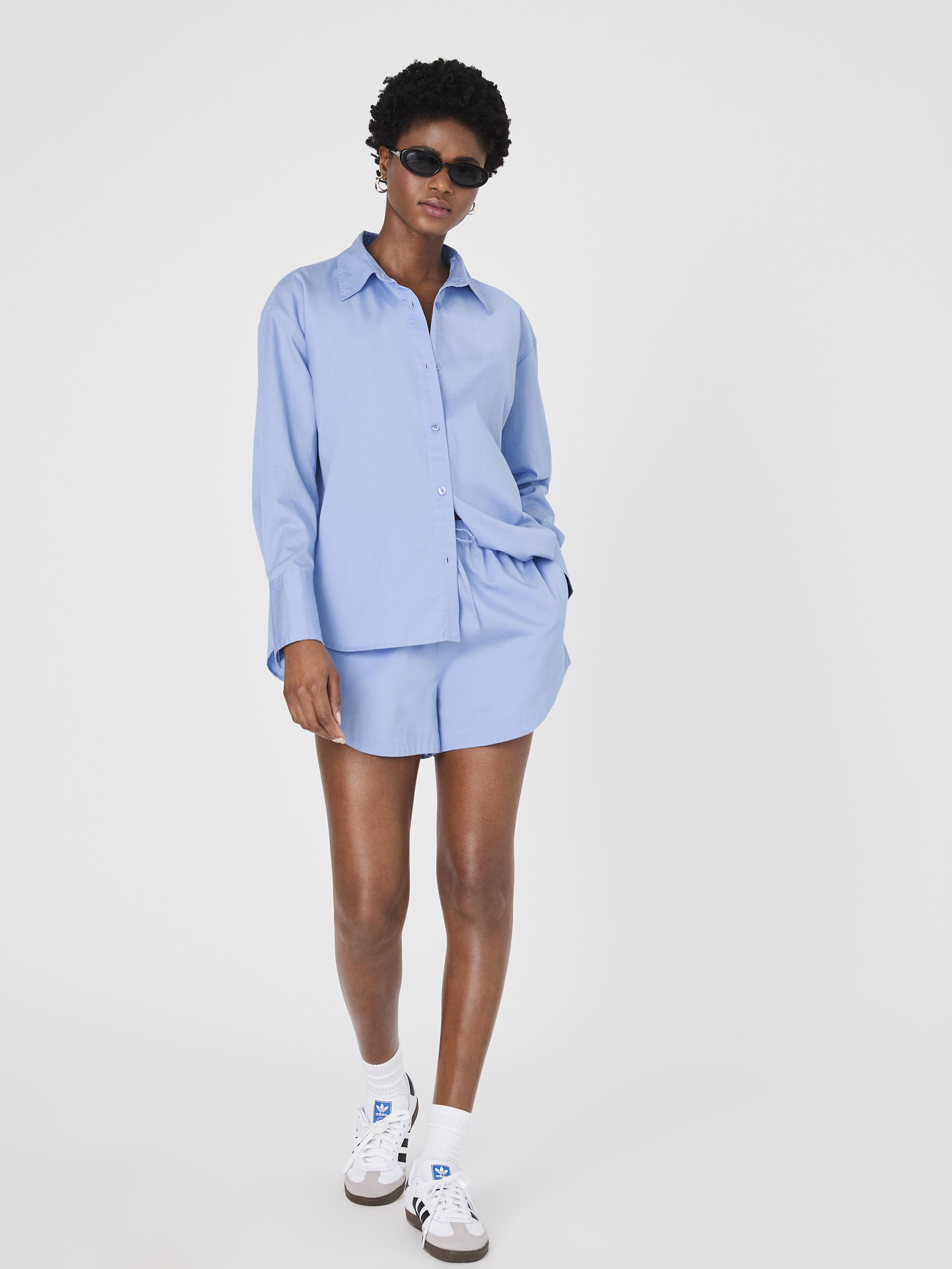 Alexis Cotton Drawstring Shorts