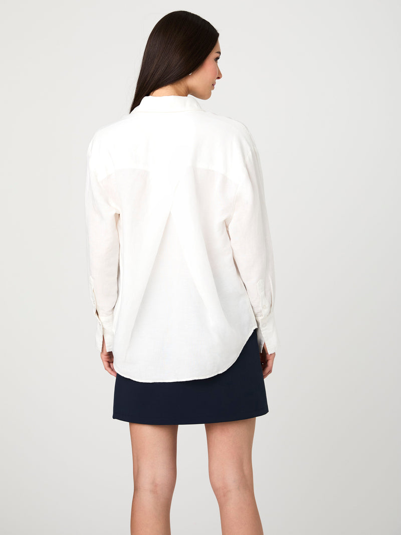 Birdie Linen Oversized Shirt