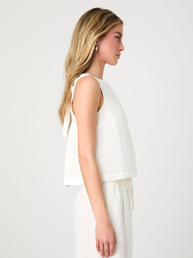 Birdie Linen Swing Top
